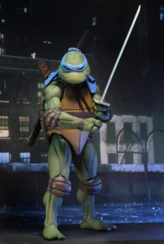NECA TMNT Teenage Mutant Ninja Turtles 1/4 Scale Leonardo Figure-0