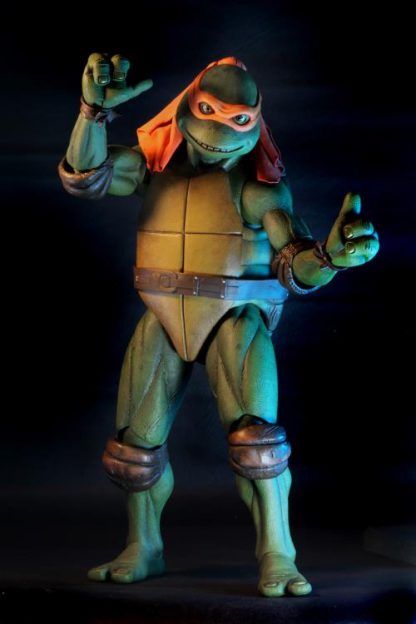 NECA TMNT Teenage Mutant Ninja Turtles 1/4 Scale Michelangelo Figure-21889