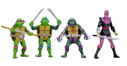 NECA TMNT Turtles In Time Set of 4 Action Figures-22012
