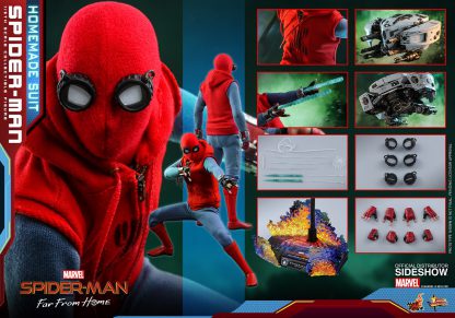 Hot Toys Spider-Man Far From Home Homemade Suit & Attack Drone-22092