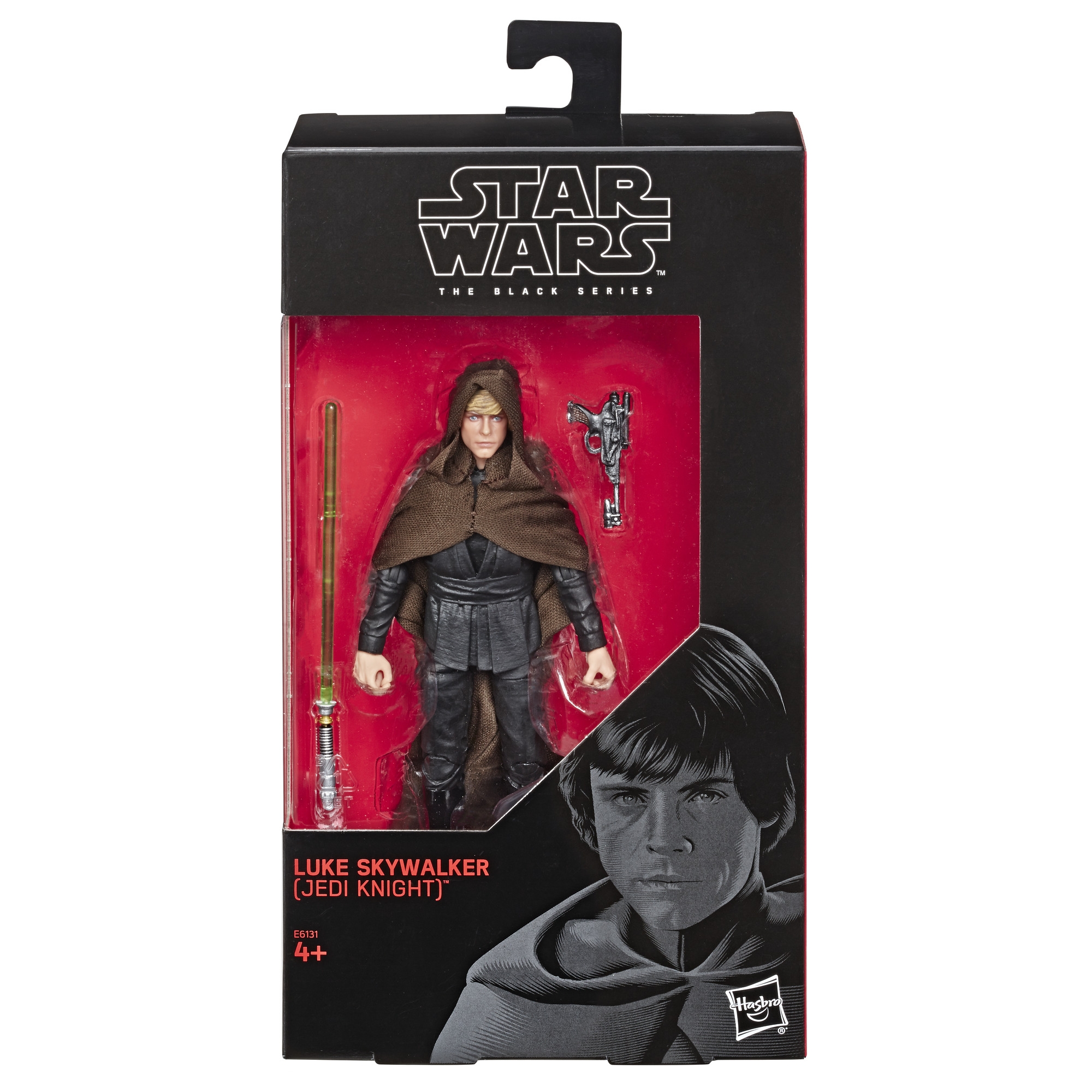 Hasbro star wars the black series luke skywalker (jedi knight)