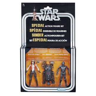 SDCC 2018 Star Wars Vintage Collection Dr Aphra, BT-01 & 000 NON MINT-0