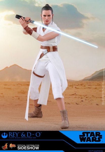 Hot Toys Rise Of Skywalker Rey & D-0 Star Wars Action Figure-22630