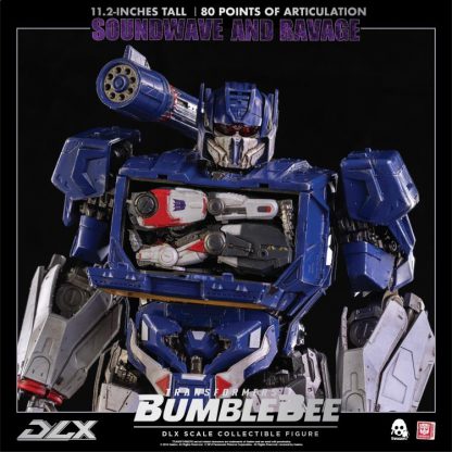 Threezero Transformers Deluxe Soundwave & Ravage Action Figures-22913