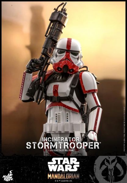 Hot Toys Star Wars The Mandalorian Incinerator Trooper 1/6 Scale Figure-23211