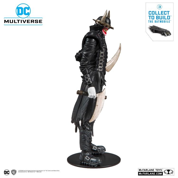 McFarlane DC Multiverse The Batman Who Laughs Action Figure ( Batmobile Build A Figure ) – Kapow Toys McFarlane DC Multiverse The Batman Who Laughs Action Figure ( Batmobile Build A Figure ) – Kapow Toys