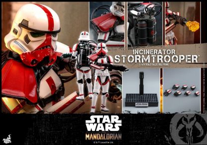Hot Toys Star Wars The Mandalorian Incinerator Trooper 1/6 Scale Figure-23214