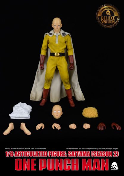 Threezero One Punch Man Saitama Season 2 Deluxe 1/6 Scale Figure-0