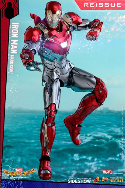 Hot Toys Iron Man Mark XLVII Reissue Spider-Man Homecoming 1/6 Scale Figure-23056