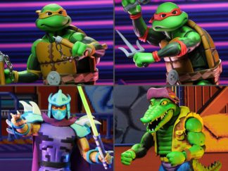 NECA TMNT Turtles In Time Wave 2 Set of 4 -0