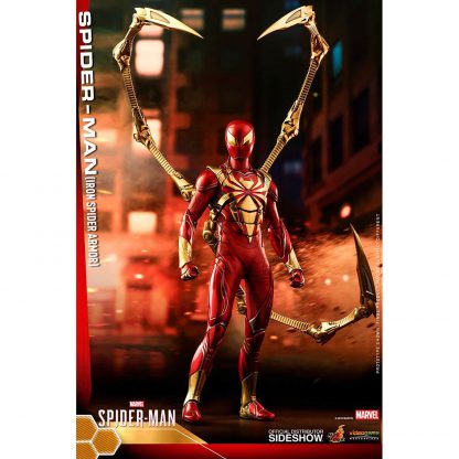 Hot Toys Spider-Man VGM Iron Spider Armour 1:6th Scale Figure-23323