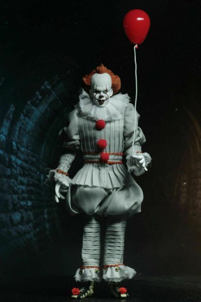 NECA Pennywise ( 2017 ) Retro Clothed Action Figure-23953