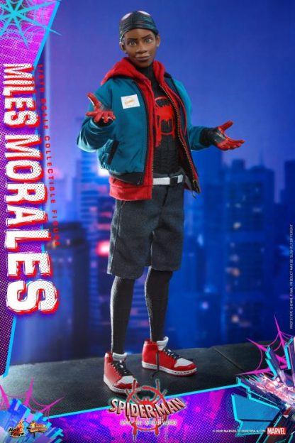 Hot Toys Miles Morales Into The Spiderverse 1/6th Scale Figure -24223