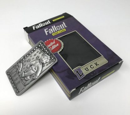Fallout Limited Edition Perk Card - Luck 1/1 Replica-24171