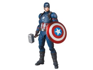 Avengers Endgame Mafex Captain America No 130 Action Figure-0