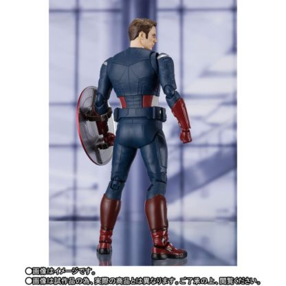 Avengers Endgame S.H.Figuarts Captain America ( Cap Vs Cap ) Action Figure