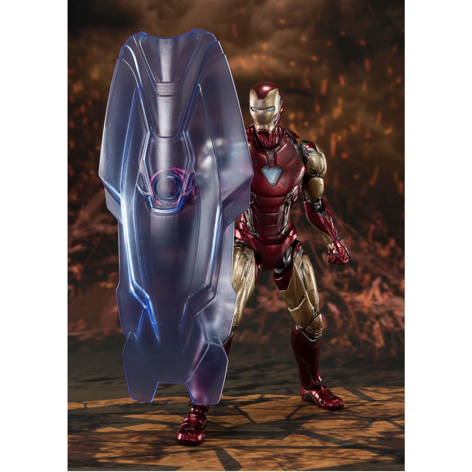 Avengers Endgame S H Figuarts Final Battle Iron Man Action Figure 
