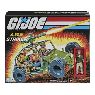 G.I. Joe Retro 3.75 Inch A.W.E Striker & Crankcase Vehicle