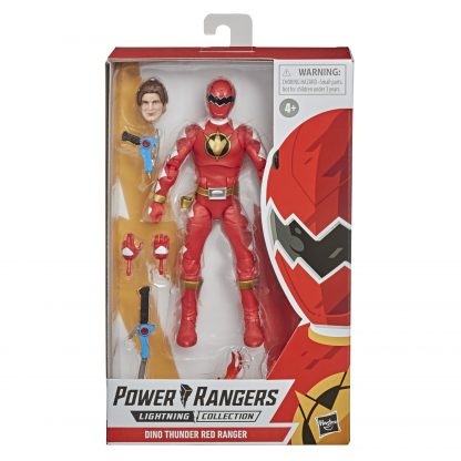 Power Rangers Lightning Collection Dino Thunder Red Ranger Action Figure