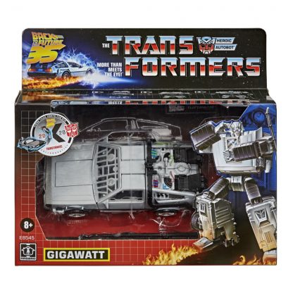 Transformers X Back to the Future Gigawatt Delorean Crossover -0