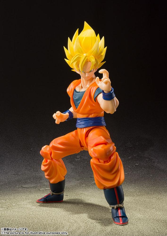 Dragonball Z S H Figuarts Super Saiyan Full Power Son Goku Action Figure Kapow Toys