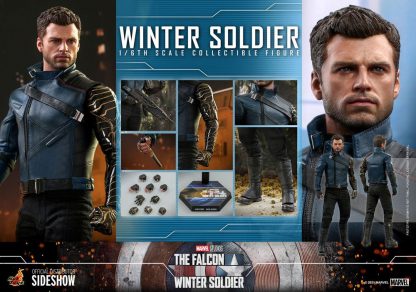 Hot Toys The Falcon and the Winter Soldier Bucky Barnes 1/6th Scale Figure