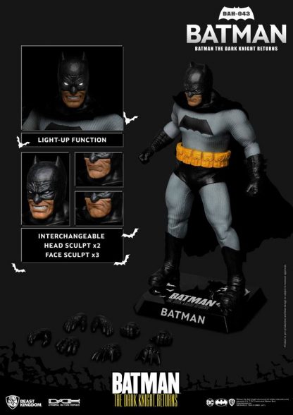 Batman The Dark Knight Returns Batman Dynamic 8ction Heroes 1/9 Scale Action Figure -30033
