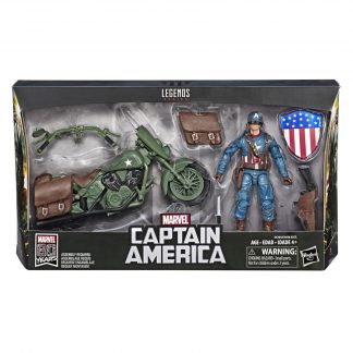 Marvel Legends Deluxe Captain America & Motorcycle