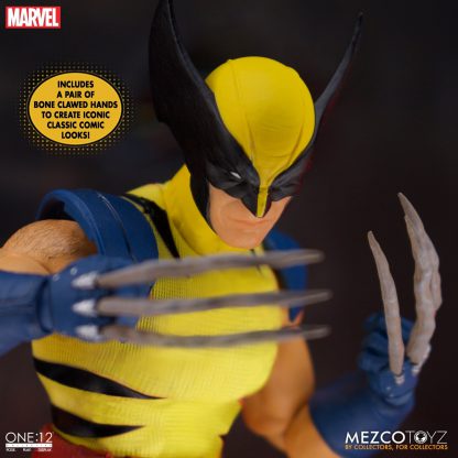 Mezco One:12 Collective Wolverine Deluxe Steel Box Edition Action Figure