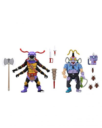 NECA Teenage Mutant Ninja Turtles Antrax and Scumbug 2 Pack