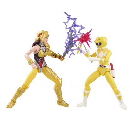 Power Rangers Lightning Collection Mighty Morphin Yellow Ranger Vs Scorpina Action Figure 2 Pack