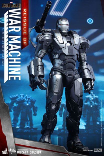 Hot Toys Iron Man 2 War Machine 1/6 Scale Figure ( Reissue )