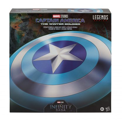 Marvel Legends Real Gear Captain America The Winter Soldier Stealth Shield 1/1 Scale Replica