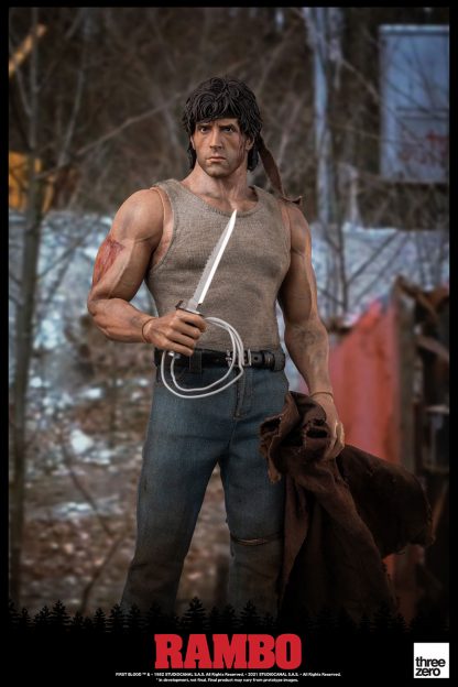 Threezero Rambo: First Blood John Rambo 1/6 Scale Action Figure