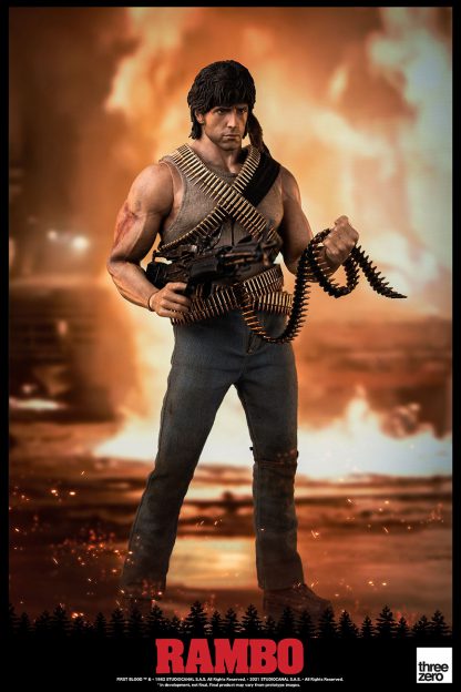 Threezero Rambo: First Blood John Rambo 1/6 Scale Action Figure