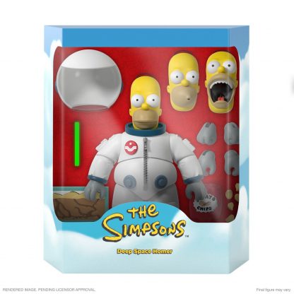 Super7 Simpsons Ultimates Wave 1 Deep Space Homer Action Figure