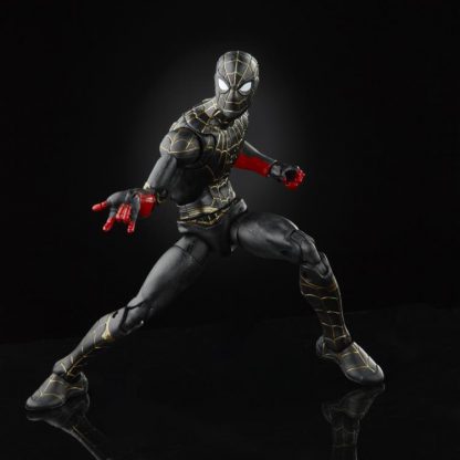Marvel Legends Spider-Man No Way Home Black and Gold Suit Action Figure