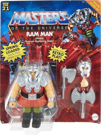 Masters of the Universe Origins Ram Man Deluxe Action Figure ( EU Card )