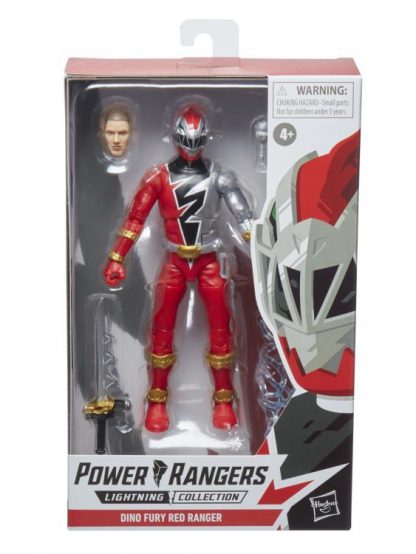 Power Rangers Lightning Collection Dino Fury Red Ranger Action Figure