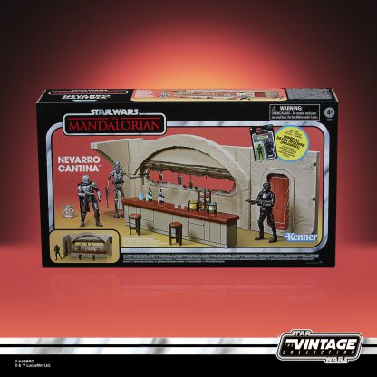 Star Wars The Vintage Collection Nevarro Cantina Playset & Deathtrooper Action Figure