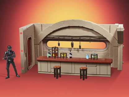 Star Wars The Vintage Collection Nevarro Cantina Playset & Deathtrooper Action Figure