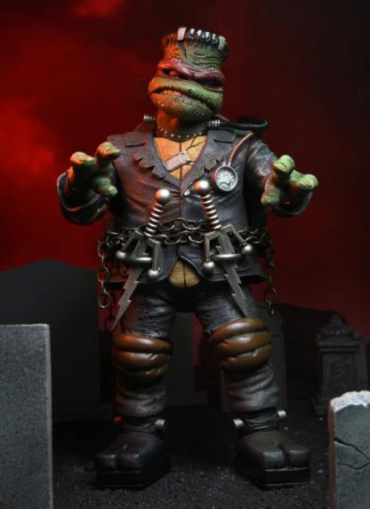 NECA TMNT X Universal Monsters Raphael as Frankenstein Action Figure