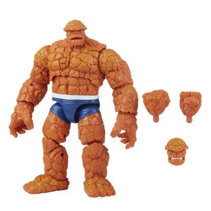 Marvel Legends Retro Collection The Thing Fantastic 4 Action Figure