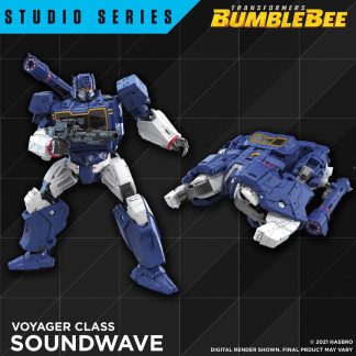 Transformers Studio Series Voyager Soundwave Bumblebee Movie Action Figure