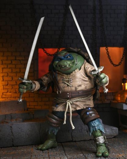 NECA TMNT X Universal Monsters Leonardo as Ygor the Hunchback Action Figure