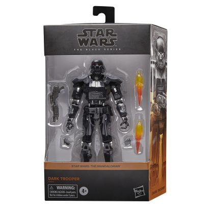 Star Wars The Black Series Deluxe Dark Trooper Mandalorian Action Figure