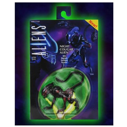 NECA Aliens Kenner Night Cougar Alien Action Figure