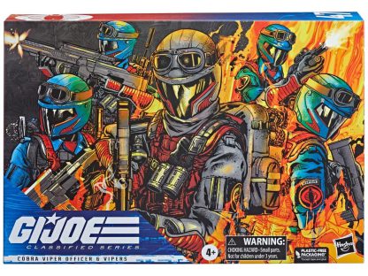 G.I. Joe Classified Series Cobra Viper Officer & Vipers Troop Builder Pack