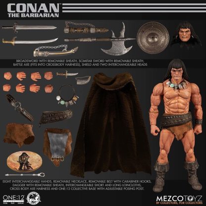 Mezco One:12 Collective Conan Action Figure ( Import ) -36067