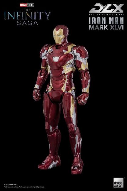 Threezero Infinity Saga DLX Iron Man Mark 46 1/12 Scale Figure